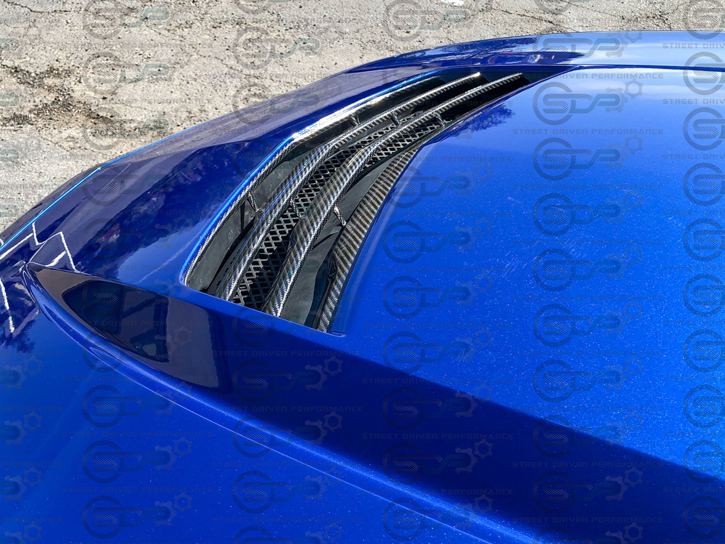 2016-2019 CTS-V V3 - Carbon Fiber Hood Vent